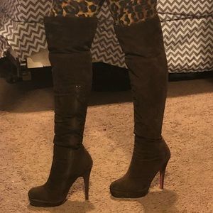 Knee high boots